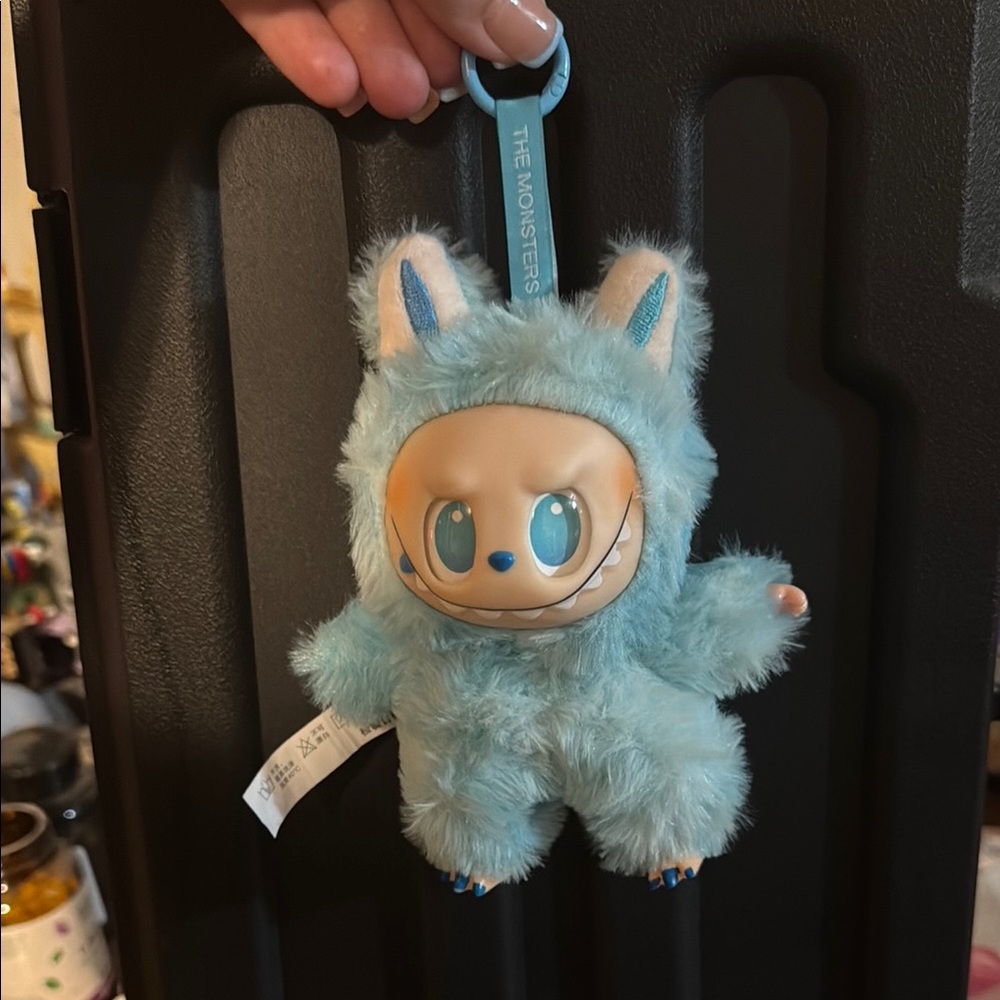 Adorable Blue Monster Plush Toy